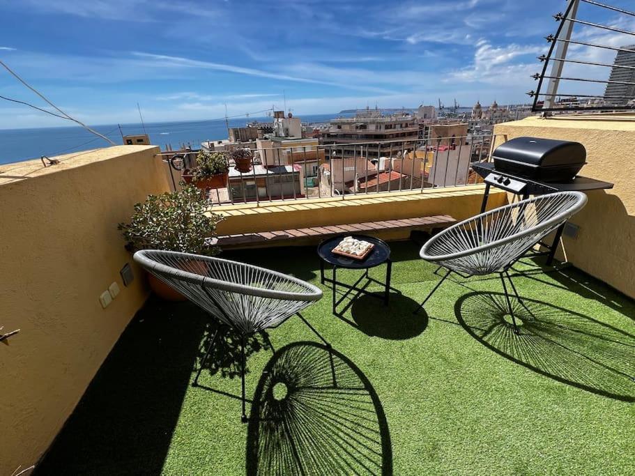 Private Sun Terrace Amazing View Apartment Alicante Exterior photo