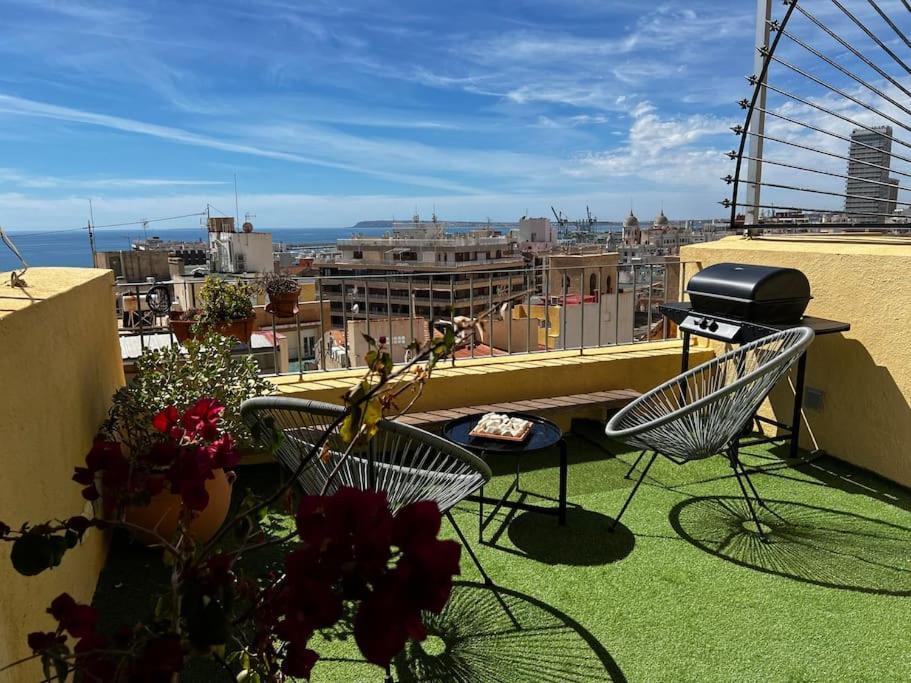 Private Sun Terrace Amazing View Apartment Alicante Exterior photo